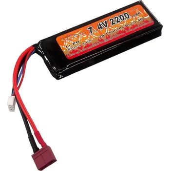 Baterie pro airsoftovou zbraň Akumulátor Li-Pol 7.4V/2200mAh (25C) Dean konektor - VB Power