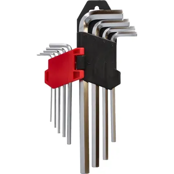 Sada nářadí Jipos Tools Sada dlouhých imbusů 1,5-10mm 9ks 3432 JIPOS