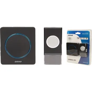 Domovní zvonek Bezdrátový zvonek Orno s dosahem 100 m a hlasitostí 90 dB