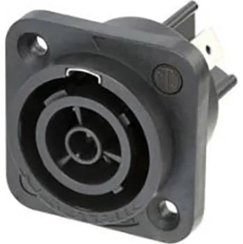 Elektrická zásuvka Neutrik NAC3FPX-TOP síťový konektor zásuvka, vestavná Počet kontaktů: 3 + PE 1 ks