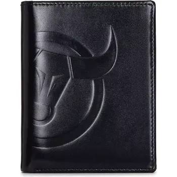 Peněženka Bullcaptain elegantní kožená peněženka Magnus Černá