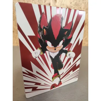 Blu-ray film Ježek Sonic 3 - 4K Ultra HD Blu-ray + Blu-ray Steelbook Red OUTLET