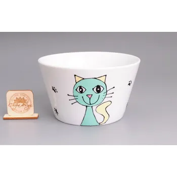 Porcelánová miska - Kočička