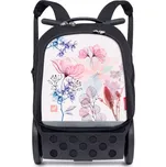 Školní a cestovní batoh na kolečkách Nikidom Roller UP XL Aquarella (27 l), Černý