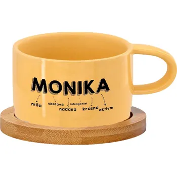 Hrnek makronka - Monika Barva hrnečku: Žlutá
