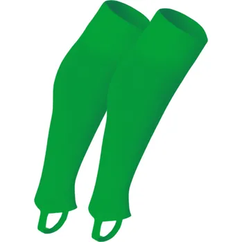 Saller UNI Stulpny bez ponožky BARVA: 200 zelená, Velikost: SENIOR Jednobarevné bezponožkové stulpny s podpínkou