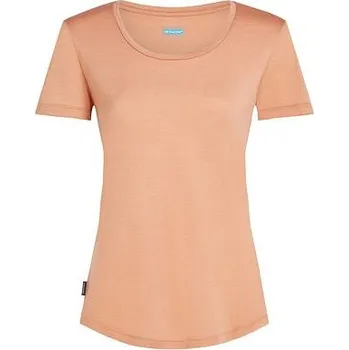 Dámské tričko Dámské tričko Merino Blend 125 Cool-Lite Sphere SS Scoop Tee Icebreaker Desert Sand velikost oblečení L