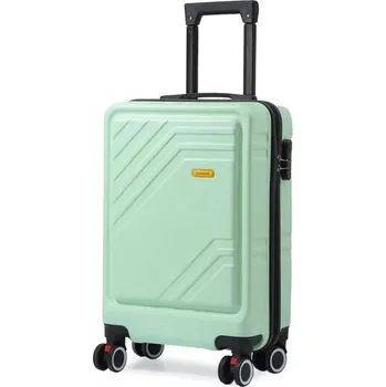 Stylový cestovní kufr s TSA zámkem 56 cm 4 kolečka mátová