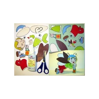 Vystřihovánky Vystřihovánka prostorová A4 "Brouček III. " 10x2 O614