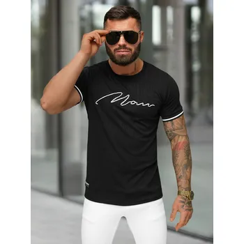 Pánské tričko Ozonee Pánské tričko s krátkým rukávem Palamof černá 3XL