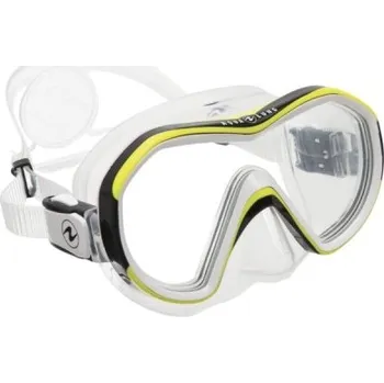 Potápěčská maska AQUALUNG Reveal X1 čirý silikon žlutá