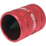 Yato Odhrotovač pro ocelové Fe a měděné Cu trubky 6-36 mm YT-22365 oboustranný, kovový Profi (Yato YT-22365 Profi kovový odhrotovač pro vyhlazování a zkosení hran plastových, ocelových a měděných trubek průměru 6-36 mm)