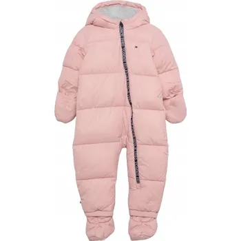 Kojenecké oblečení Tommy Hilfiger růžový overal velikost 68