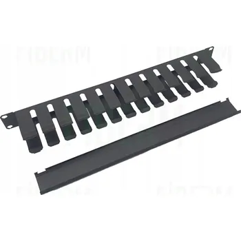 kabelová chránička FIBERM Organizér / uspořádání kabelů horizontální 19"