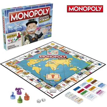 Volný čas Monopoly Voyage Autour du Monde FR