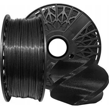 Filament Filament PETG ČERNÝ PERLEŤOVÝ BROKÁTOVÝ 1,75mm 1kg F3D