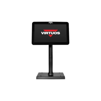 Monitor 10,1" LCD barevný zákaznický monitor Virtuos SD1010R, USB, černý