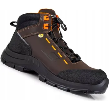 Pracovní obuv Pánské pracovní boty kotníkové prodyšné COMBO XL SWOLX S3 ESD velikost 42