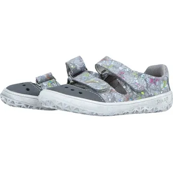 Dívčí obuv Jonap sandály Fella šedá motýlci Velikost: 30