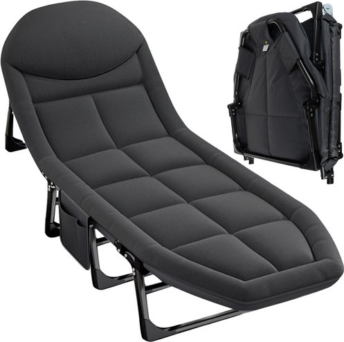 TRIZAND 25380 Skládací kempingové lehátko