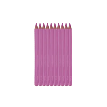 Kresba Pastelky trojhranné KzL Lak růžová 10 ks 71611-131