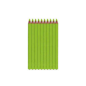 Kresba Pastelky trojhranné KzL Lak žlutozelená 10 ks 71653-22