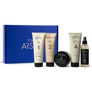 Kosmetická sada Tomas Arsov Dárkové balení Komplexní péče - Kudrnaté / Suché vlasy
