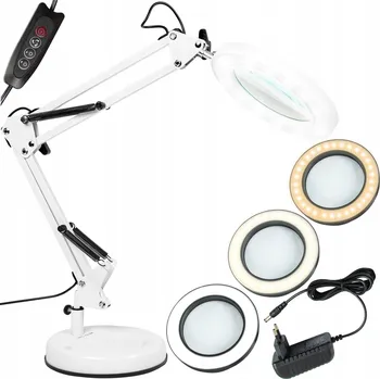 Lampička Stolní lampička Blow LB-23 bílá, výkon až 12 W