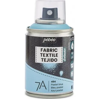 Speciální výtvarná barva Barva na textil ve spreji Pébéo 7A 100 ml - 54 Pastel Blue
