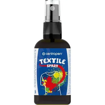 Speciální výtvarná barva Barva na textil, sprej, 110 ml, černá