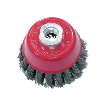 Brusný kotouč Kartáč hrnkový, copy, Ø 65 mm, PROLINE