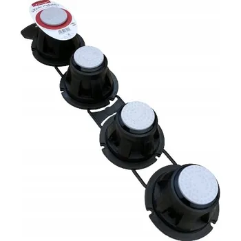 Sprchová vanička Sprchová vanička DUBOURGEL půlkruhová 12 x 12 cm