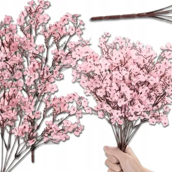 umělá květina Umělá Umělé květy kytice do vázy vázy, hedvábná větvička dekorativní