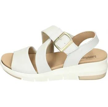 Dámské sandále Dámské kožené sandály stélka šíře H COMFORTABEL 710120-03 bílé dámské velikosti: 37