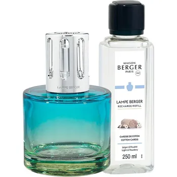Maison Berger Paris Katalytická lampa Pure, modrá + náplň Bavlněná péče, 250 ml 4854
