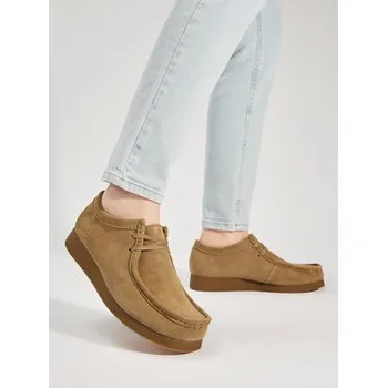 Dámské mokasíny Clarks Mokasíny Wallabeeevo 26172821 Hnědá 42