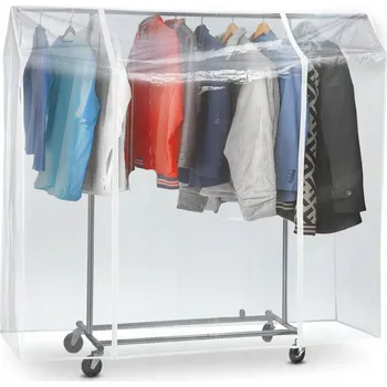 Věšák Tatkraft Protector průhledný obal na věšák na oblečení 120x160x60