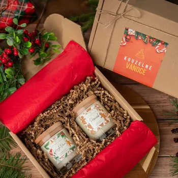 Svíčka VONTREE CANDLE Dárkové balení na svíčky | Vánoce | bez svíček