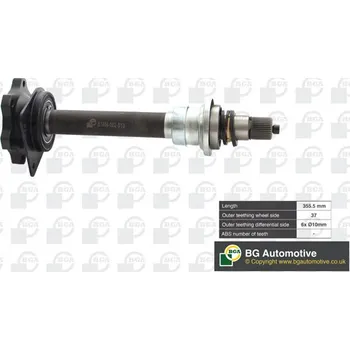 Poloosa kola Hnací hřídel - poloosa BGA DS2352
