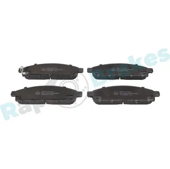 Brzdová destička Sada brzdových destiček, vždy 4 kusy v sadě RAP BRAKES R-P1225