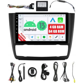 Autorádio 2DIN AUTORÁDIO S NAVIGACÍ ANDROID BMW E81 E82 E87 E88 4/64 GB DSP CARPLAY LTE