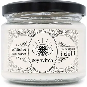 Svíčka Sójová vonná svíčka Mandarinka s chilli Soy Witch 1 ks