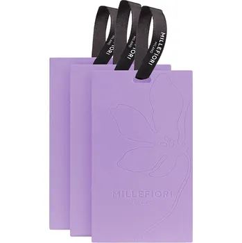 Drogerie Millefiori Milano Laundry vonná karta Viola Ametista, bal. 3 ks