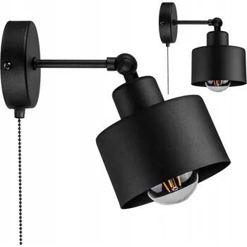 Nástěnné svítidlo Nástěnné svítidlo Fibram Lighting černé E27 60 W