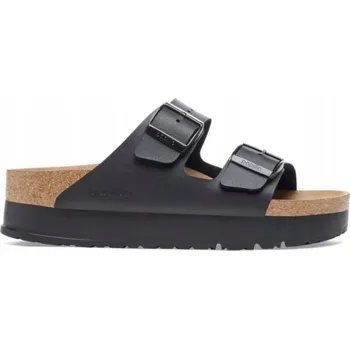 Dámské pantofle Dámské Nazouváky Birkenstock 1027395 ARIZONA FLEX PLATFORM BFNARROW Černé 41