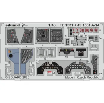 Plastikový model 1/48 A-1J (TAM)