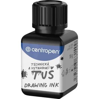 Tuš, 18 g, černá, technická