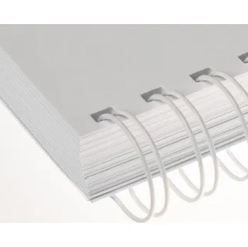 Vázací hřbet Kovové hřbety RENZ (2/1") 8 bílé