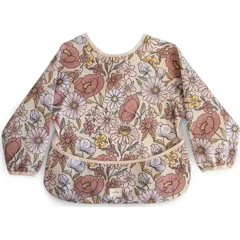 Bryndák MUSHIE bryndák s dlouhým rukávem Retro Flowers