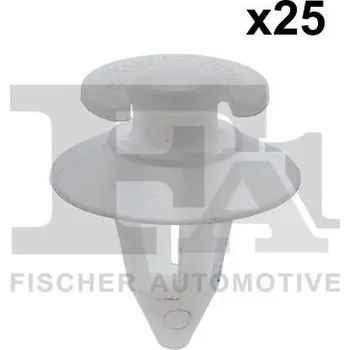 Lišta karosérie Klip, ozdobná / ochranná lišta FA1 11-40006.25